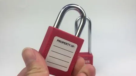 Cadenas de sécurité à anse courte en métal à clé différente de 38 mm