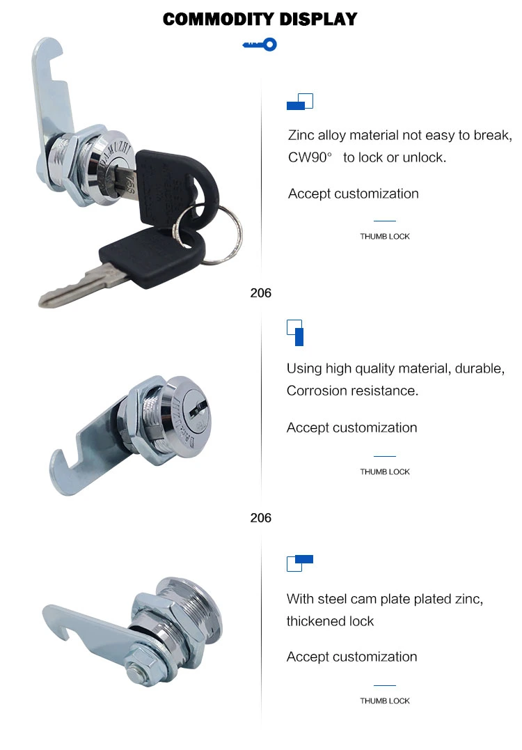 Mailbox Lock File Cabinet Shoe Wardrobe Lock Pin Cam Locker